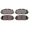 Advics 12-11 Lexus Ct0H/11-10 Toy Prius:Front Disc Brake Pad, Ad1184A AD1184A - alternate 2